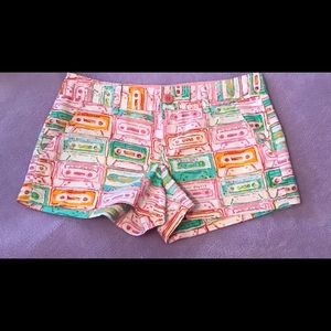 EUC Lilly Pulitzer Originals Summer Mix Tape Short